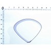 Poppy Petal (Large) - Stainless Steel Sugarcraft Cutter - Size
