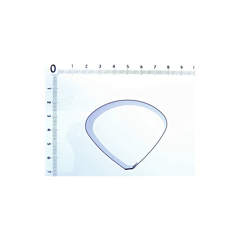 Poppy Petal (Large) - Stainless Steel Sugarcraft Cutter - Size