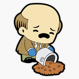 Magnet The Office - Kevin Malone - Chili - Magnet Bumper Sticker Car Magnet Flexible Reuseable Magnetic Vinyl 5"