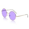 Purple Accessories Sunglasses For Teen Girls Women Tinted Shades Circle