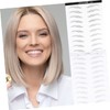 Beavorty 6sheets Eyebrow Stickers for Women Hair-like Simulation Eyebrow Makeup