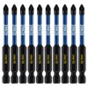 10 x Rennie Tools 75mm Long PH1 Impact Screwdriver Driver