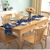 Nepnuser Nepnuser Linen Passover Table Runner Pesach Jewish Seder Matzo Home Dining Room Kitchen Table Decoration (13" x 72")