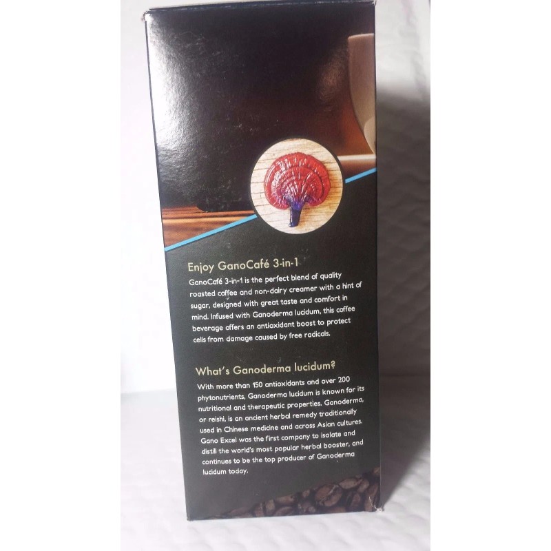 GANOCAFE 3 IN 1 GANODERMA (20 SACHETS x 21 gr)