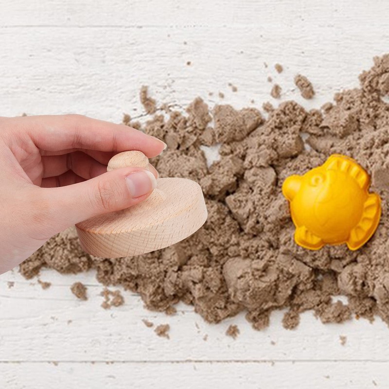 CHGCRAFT Tree of Life Pattern Wooden Clay Stamp for DIY