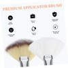 Baluue 2pcs Face Makeup Brush Set for Loose Powder Setting