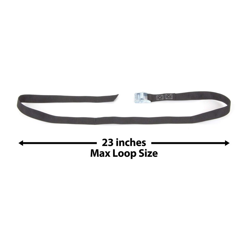 PowerTye 1in x 4ft Lashing Strap with Cam Buckle -