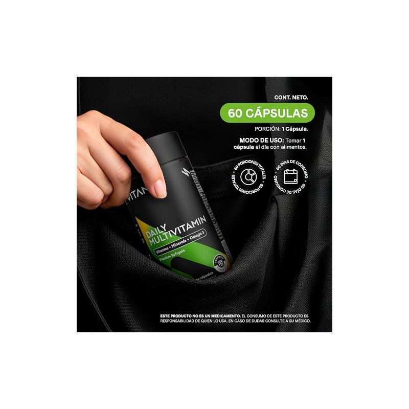 Vitanna Multivitamínico Premium con Omega 3