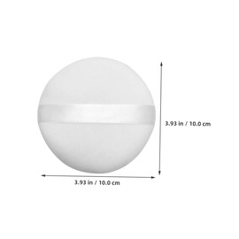 WOONEKY 3pcs Face Powder Puff Soft Cotton Makeup Applicator Puff for Body Face Talcum Glitter Powder Gentle Safe Washable