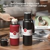 XUDREZ Stainless Steel Thermos Flask with Layer Filter, Thermos Flask