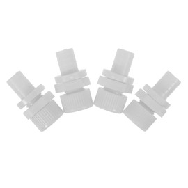 TEHAUX 4pcs Water Dispenser Drain Valve Plug Easy to Disassemble Clean High Temperature Resistant Compatible with Various Appliances Essential Water Nozzle Accessory for Smooth Operation