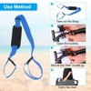 PATIKIL Carrying Beach Chair Straps, 2 Pack Adjustable Beach Chair