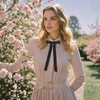 GHTIYLP Womens Bow Tie Adjustable Pre-Tied Western Ties for Women