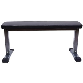 Fitvids Heavy Duty Adjustable and Foldable Utility Weight Bench for Upright, Incline, Decline, and Flat Exercise, Black