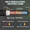 SnulyHeet Electric Heat Cable for Roofs and Gutters with Clips