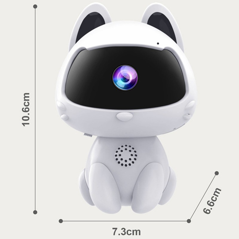 Wireless Security Camera Motion Detection Two Way Voice Robot Pet