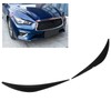 2Pcs Headlight Eyebrow Left Right Fade Proof Front Headlight Eyelid