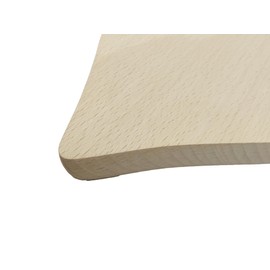 Wooden World Love Heart Cutting Board, 20cm x 21cm x 15mm, Beech Wood, Brown