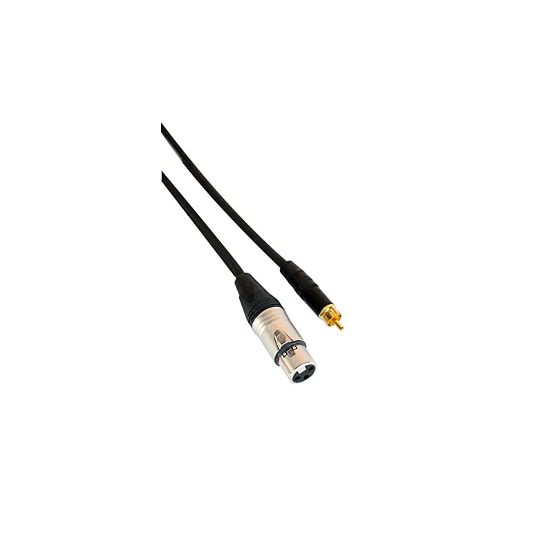 Cable Digiflex 10' XLRF-RCA