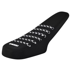 Enjoy Mfg Super73 Z-Series Z1, ZX, Z Miami eBike Seat Cover - BLACK w/ CHECKERED Ribs #378