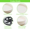 Turntable Organiser, 21 cm Diameter Fridge Rotating Plate, 360° Rotating