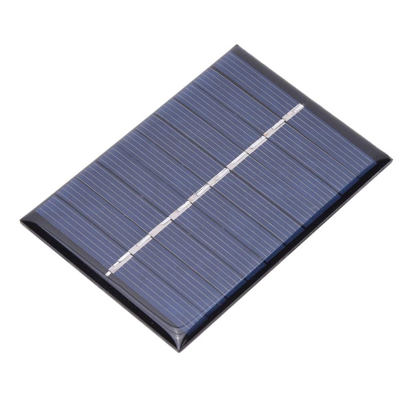 2Pcs 0.6W 5V Polysilicon Panel solar Generador solar port¨¢til M¨®dulo
