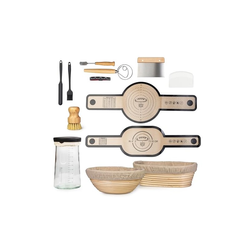 Complete Sourdough Starter Kit for Beginners – Sourdough Bread Kit