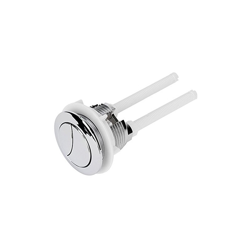 38mm Standard Chrome Plated Silver Flush Toilet WC Tank Push