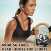WJBCNEENT Open Ear Earbud Wireless Bluetooth 5.4 Earbuds,Intelligent Touch Screen