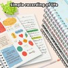Mlife Notebook A5 Dotted,Bullet Dot Journal,300Page Spiral Notebook,100g/M² Ink-Resistant Paper,PVC