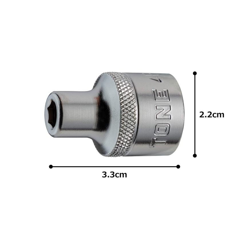 Tone Bit Holder Socket 4BT 1/2 inch (12.7 mm) Drive