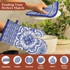 Maison d' Hermine 100% Cotton Oven Mitt & Pot Holder