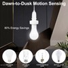 Motion Sensor Light Socket Adapter, E26/E27 Screw-in Light Sensor Sockets