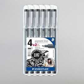 Staedtler Pigment Liner Set of 6