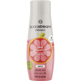 SodaStream Pink Grapefruit Zero Calorie Syrup, 14.8 Fluid Ounce