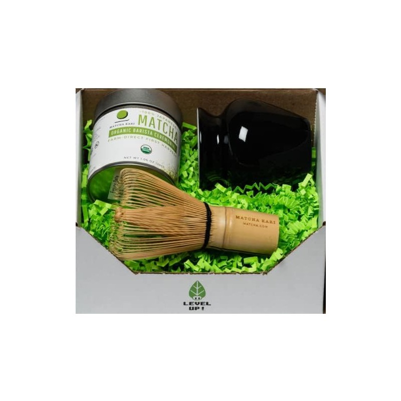 Dr. Weil Matcha Kari Mini juego de té Matcha Negro