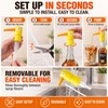 Syrup Pump for 28mm Standard Neck 750mL/25.4oz Syrup Bottles, 2mL