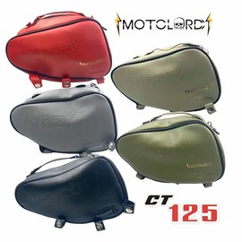 MotoLordD For Honda Hunter Cab CT125 / Center Carrier Bag / Motrode / HONDA CT125 Center Carrier Bag JA55 JA65(Green)