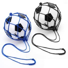 2 Pcs Football Kick Trainer Football Kick Trainer Bags Solo Practice Training Aid Soccer Return Trainers Net Soccer Training Equipment Fits 3, 4, 5