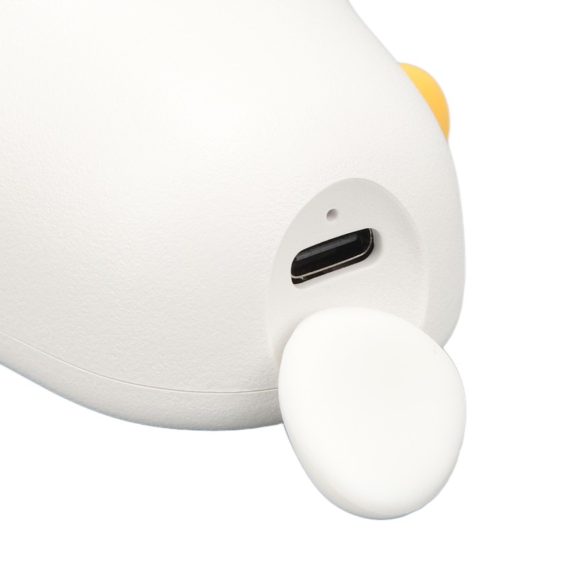 Hanging Neck Fan Duck Shape Small Fan USB Charging Necklace