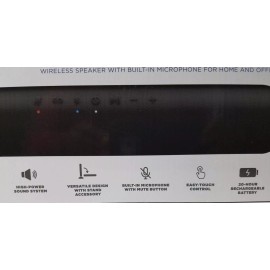 ION Audio Meeting Mate Wireless Speaker with Microphone for Home and Office NEW