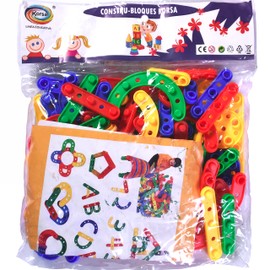 TC8072 HC205 Tiras con Orificios| Juego de construcción| Juego Educativo| Juego de ensamble| Juegos para niños y niñas| Crear| Construir| Formar