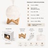 Mini Moon Humidifier for Bedroom Night Use – 200ml Cool