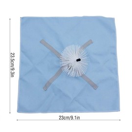 Tomotato Saxophone Wiper, Microfibre Clarinet Cleaning Cloth, Sax Cleaning Cloth Care Mouthpiece Brush for Alto Saxophone, Tenor Saxophone, Clarinet Flute, Soprano, Wind and Wood Bladder Maintenance