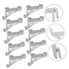 Veemoon Freezer Clamp Hooks Pack of 10 Aluminium Shelf Clips