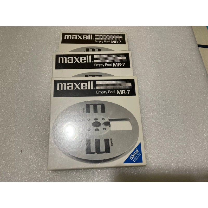 Maxell MR-7 Metal Empty Reel 18 cm (7") - ORIGINAL(1)