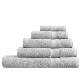 Olivia Rocco Egyptian Cotton Towels, Home Collection Towel 500 GSM, XL Bath Sheet (Silver)