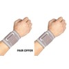 Solace Care High Performance Elastic Wrist Supports Compression with Adjustable
