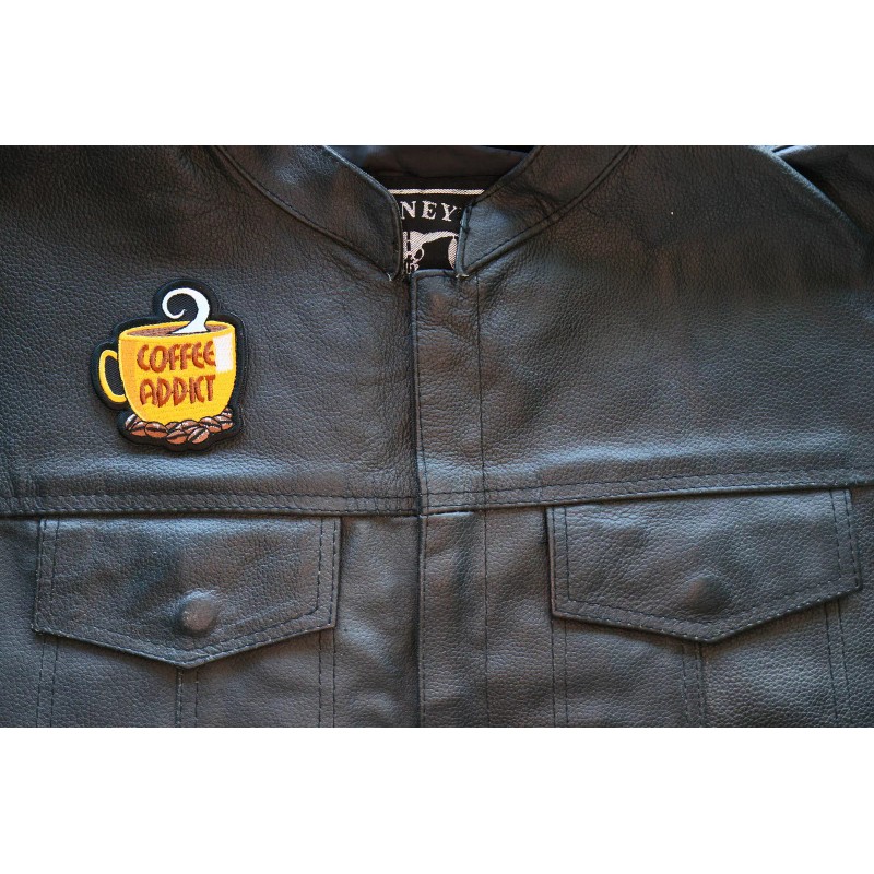 Ivamis Coffee Addict Patch - 2.75x3 inch - P7272