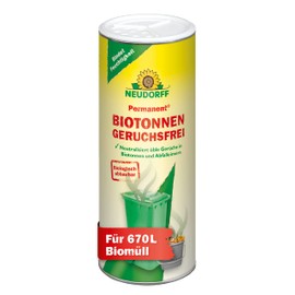 Neudorff Permanent Organic Bin Odour-Free - Neutralises Bad Odours and Reduces Mould Formation in Organic Bins, Biodegradable, 500 g